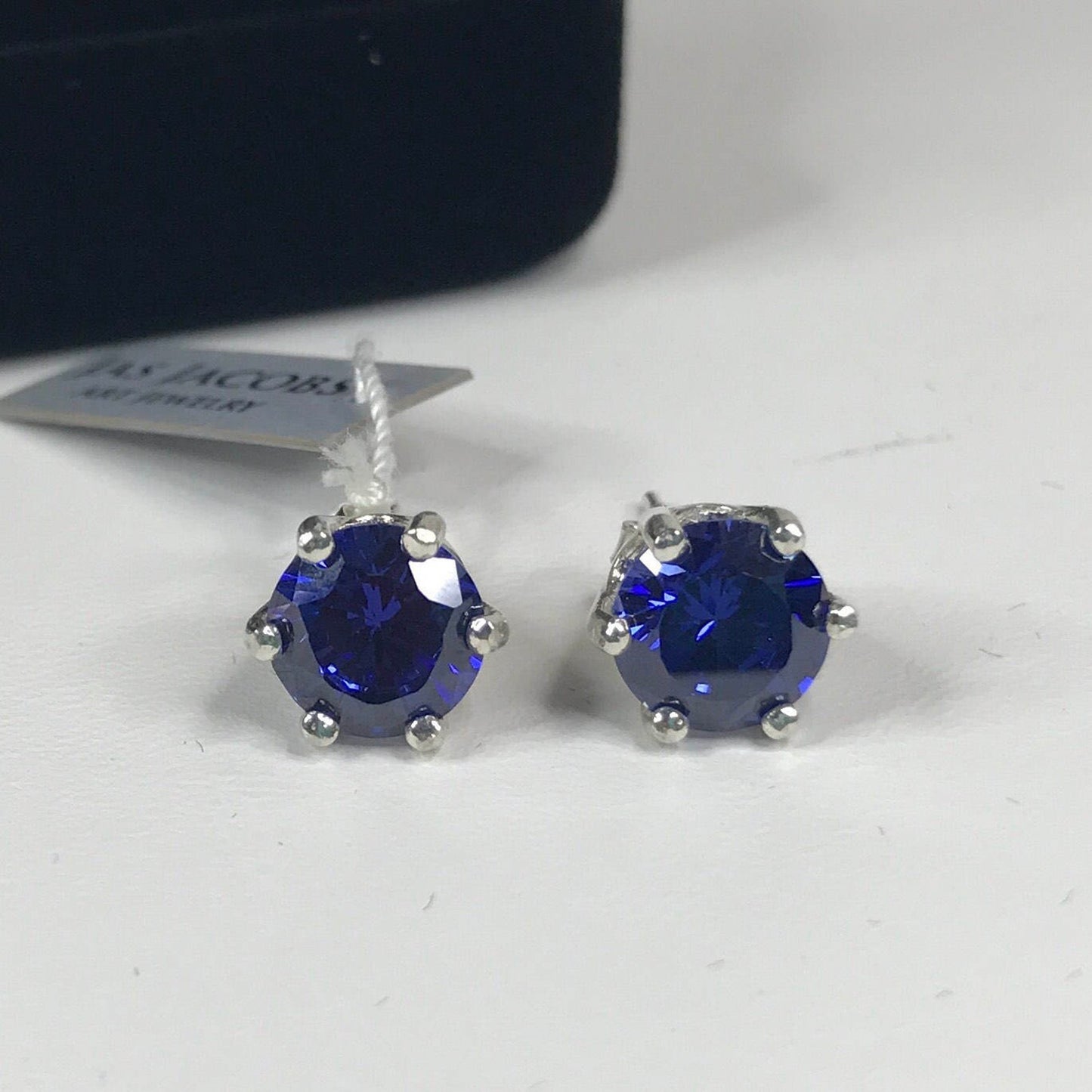Beautiful 4ct Violet Blue Tanzanite Earrings Stud Sterling Silver Trending Jewelry Gift Tanzanite Jewelry Niece