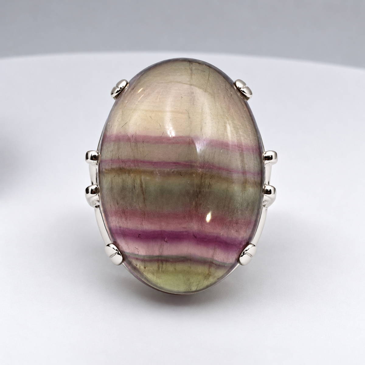 Massive fluorite Ring