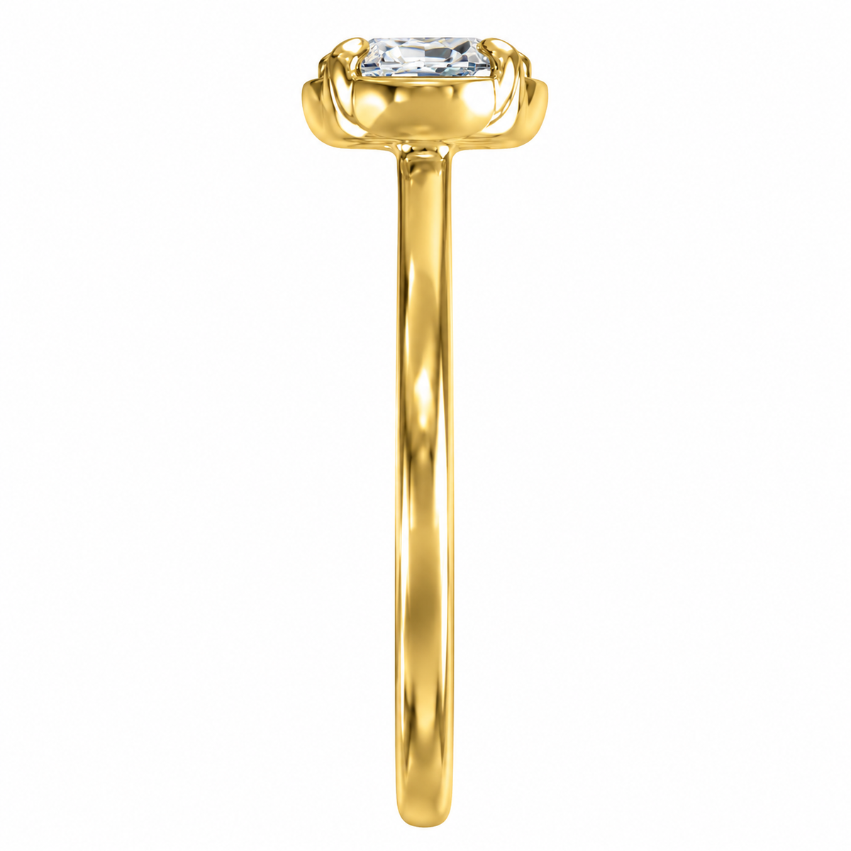 1.25ct Lab Grown Diamond East-West Oval Ring