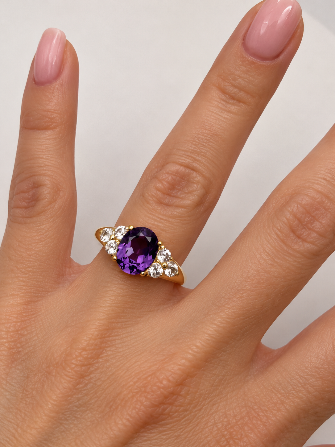 3.78ctw Color Change Alexandrite Sapphire Victorian Style Ring