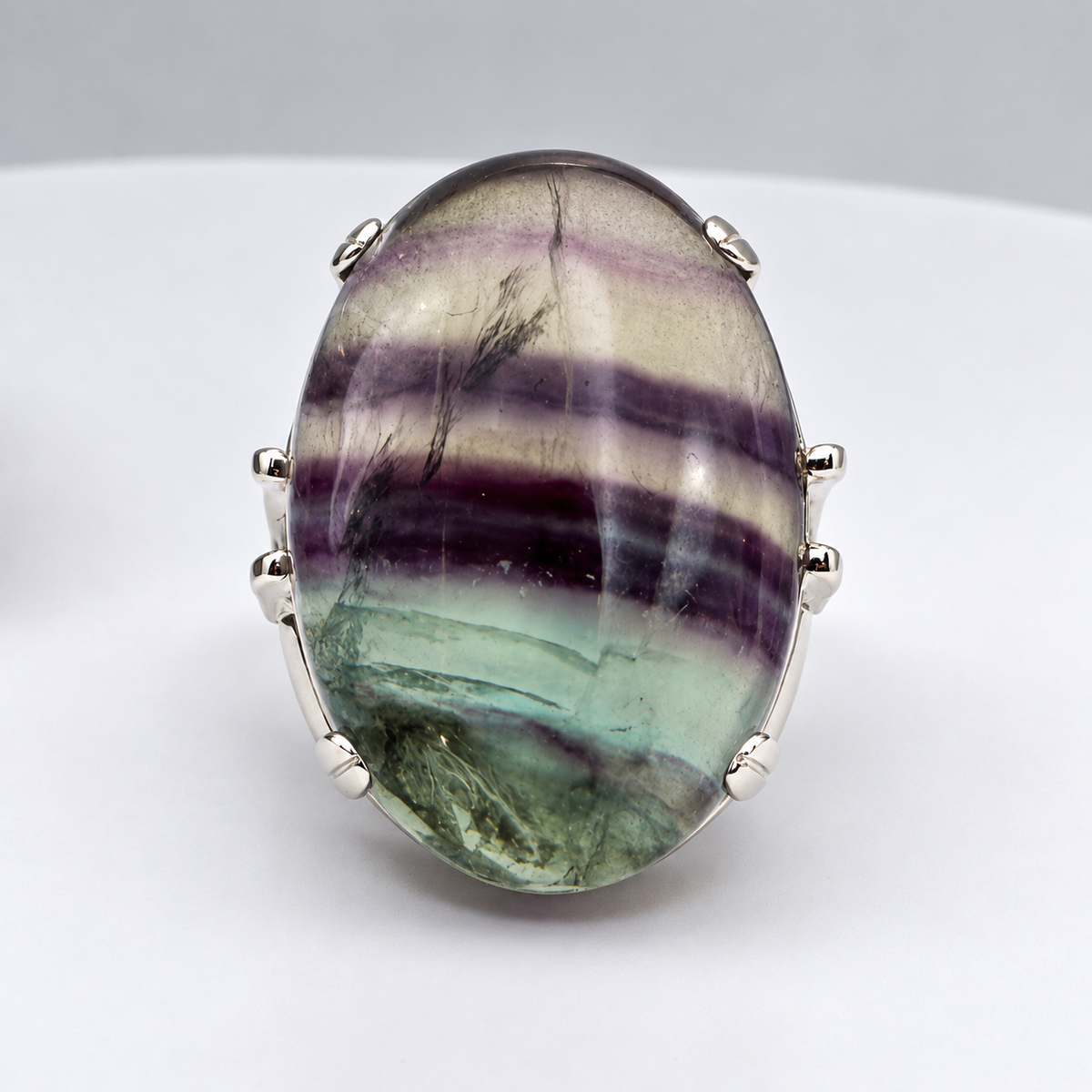 Massive fluorite Ring